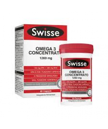 SWISSE OMEGA 3 CONCENTRATO 60 CAPSULE