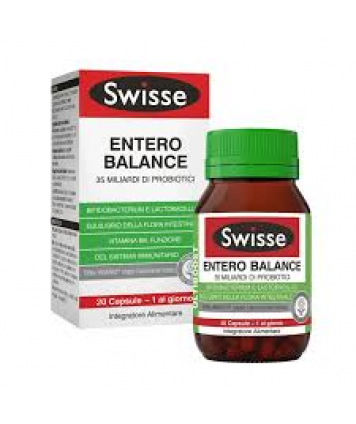 SWISSE ENTERO BALANCE 20 CAPSULE