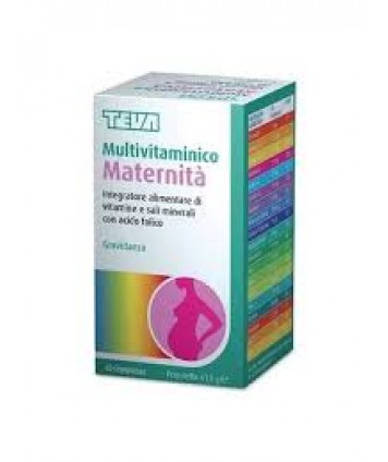 TEVA MULTIVITAMINICO MATERNA 60 COMPRESSE 