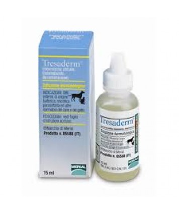 MERIAL TRESADERM SOLUZIONE DERMATOLOGICA 15ML