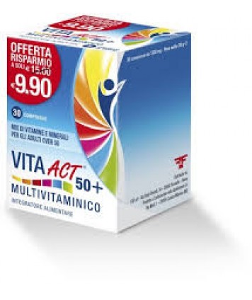 VITA ACT 50+ MULTIVITAMINICO 30 COMPRESSE