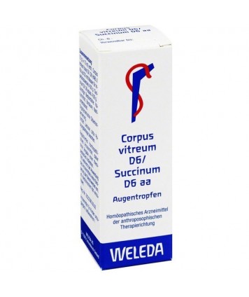 WELEDA CORPUS VITREUM SUCCINUM D6 COLLIRIO 10ML 