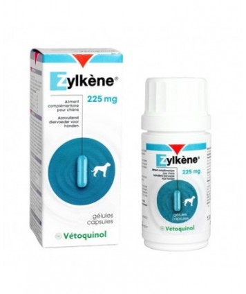 VETOQUINOL ZYLKENE 20 CAPSULE 225MG VETERINARIO