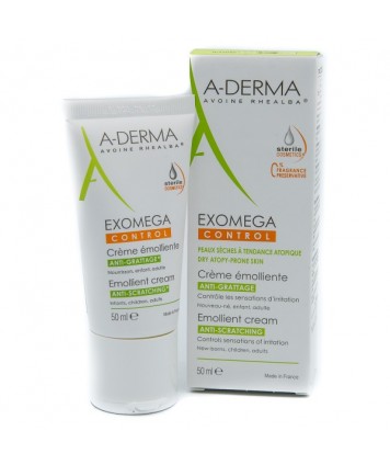 A-DERMA EXOMEGA CONTROL CREMA EMOLLIENTE 50ML