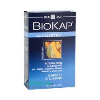 BIOS LINE BIOKAP ANTICADUTA MIGLIO UOMO 60 CAPSULE