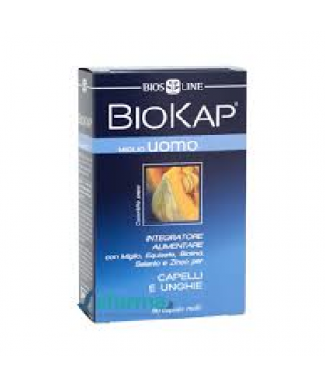 BIOS LINE BIOKAP ANTICADUTA MIGLIO UOMO 60 CAPSULE