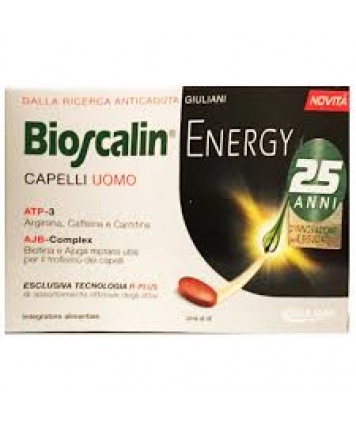 BIOSCALIN ENERGY CAPELLI UOMO 30 COMPRESSE