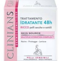 CLINIANS CREMA IDRATANTE RICCO PER PELLI SECCHE E SOTTILI 50ML