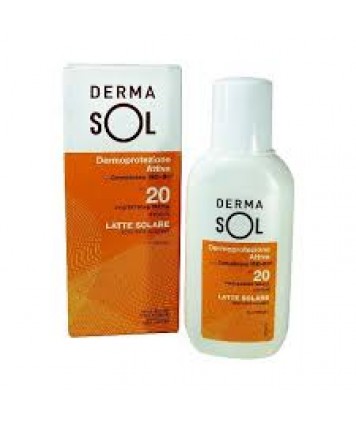 DERMASOL LATTE SOLARE PROTEZIONE MEDIA SPF20 150ML