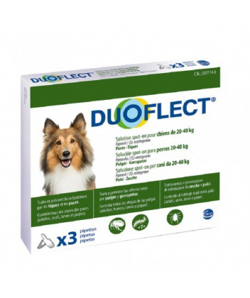 DUOFLECT SPOT-ON CANI 20-40KG 3 PIPETTE 2,82ML 