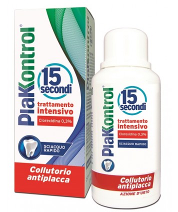 PLAKKONTROL COLLUTORIO 15 SECONDI 03% 250ML