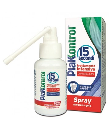 PLAKKONTROL COLLUTORIO SPRAY 15 SECONDI 50ML