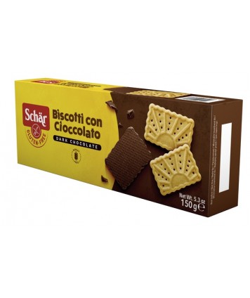 SCHAR BISCOTTI AL CIOCCOLATO 150G