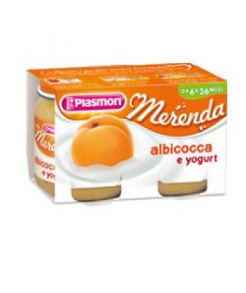 PLASMON MERENDA YOGURT/ALBICOCCA 120X2