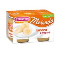 PLASMON MERENDA YOGURT/BANANA 120X2