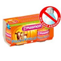 PLASMON OMO VITELLO/POLLO  80X2