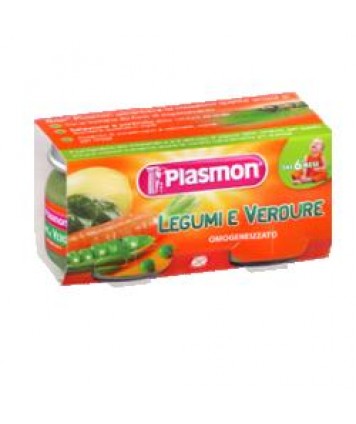 PLASMON OMO VERDURE/LEGUMI 80X2