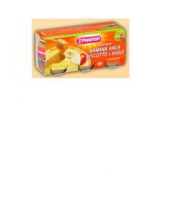 PLASMON OMO BANANA/MELA/BISCOTTO E MIELE 3X120G