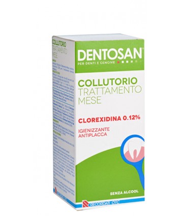 DENTOSAN COLLUTORIO CLOREXIDINA 0,12% TRATTAMENTO MESE 500ML