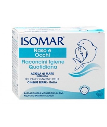 ISOMAR SOLUZIONE ISOTONICA 24 FLACONCINI 5ML