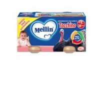 MELLIN OMOGENEIZZATO TACCHINO 2X80G