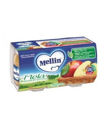 MELLIN OMOGENEIZZATO MELA 2X100G