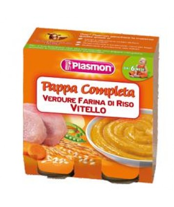 PLASMON OMO PAPPA COMPLETA VITELLO/VERDURE/RISO