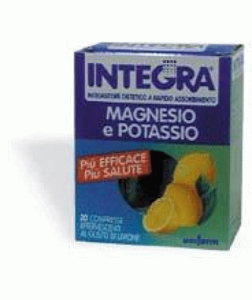 INTEGRA MAGNES POTAS LIMON 20CPR