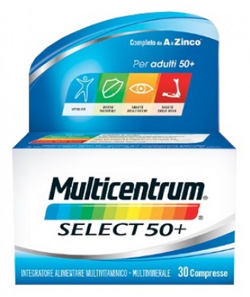 MULTICENTRUM SELECT 50+ 30 COMPRESSE