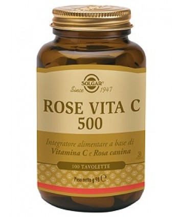 SOLGAR ROSE VITA C 500 100 TAVOLETTE 