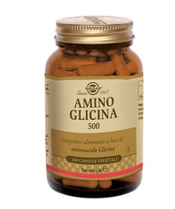 SOLGAR AMINO GLICINA 500 100 CAPSULE 