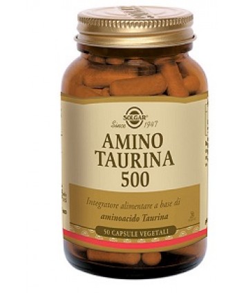 SOLGAR AMINO TAURINA 500 50 CAPSULE VEGETALI 