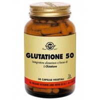 SOLGAR GLUTATIONE 50 30 CAPSULE VEGETALI 