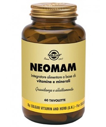 SOLGAR NEOMAM INTEGRATORE 60 TAVOLETTE 