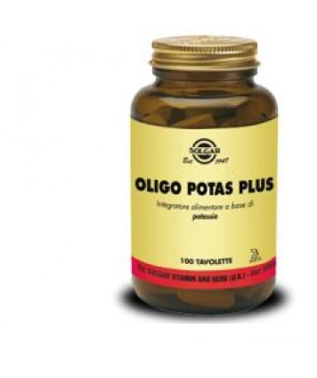 SOLGAR OLIGO POTASSIO PLUS 100 TAVOLETTE 