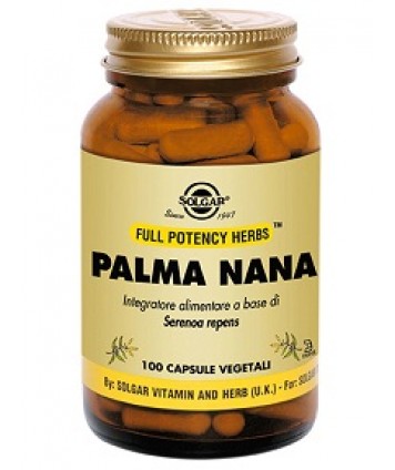 SOLGAR PALMA NANA 100 CAPSULE VEGETALI 