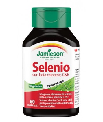 JAMIESON SELENIO BETA CAROTENE C&E 60 COMPRESSE