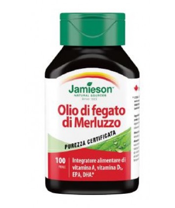 JAMIESON OLIO DI FEGATO DI MERLUZZO 100 PERLE