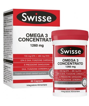 SWISSE OMEGA 3 CONC 60CPS