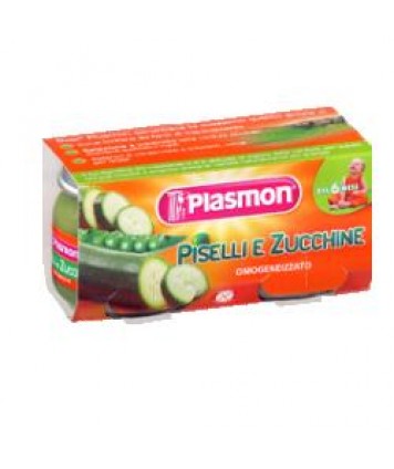 PLASMON OMO PISELLI/ZUCCHINE 80X2