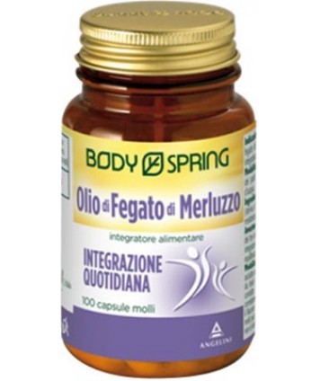 BODY SPRING OLIO DI FEGATO DI MERLUZZO 100CPS