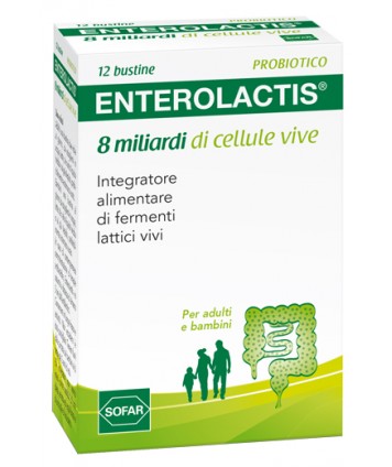 SOFAR ENTEROLACTIS 12 BUSTE