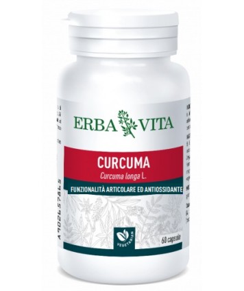 ERBAVITA CURCUMA 60 CAPSULE 500MG 