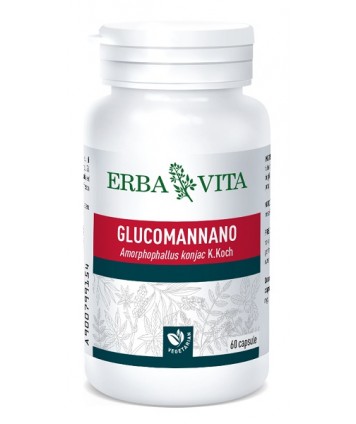 ERBAVITA GLUCOMANNANO 60 CAPSULE 