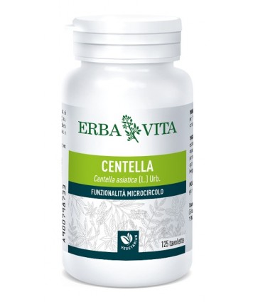 ERBAVITA CENTELLA ASIATICA 125 CAPSULE 400MG 