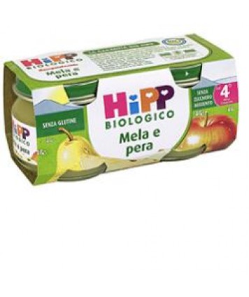 HIPP BIO OMO MELA PERA 2X80G