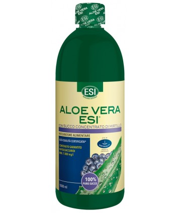 ESI ALOE VERA SUCCO DI MIRTILLO 100% 1 LITRO PROMO