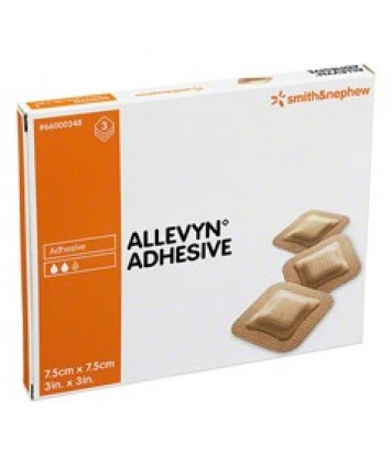 ALLEVYN ADHES 12,5X12,5CM 3 PZ