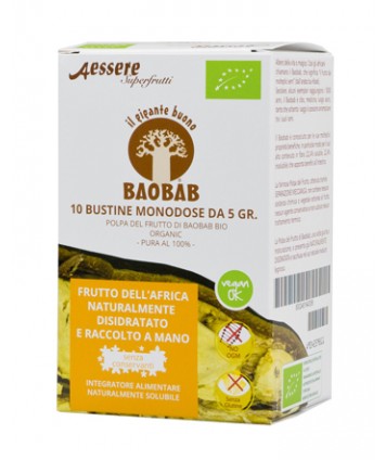 BAOBAB AESSERE POLPA BIO 10X5G