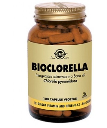 SOLGAR BIOCLORELLA 100 CAPSULE VEGETALI 